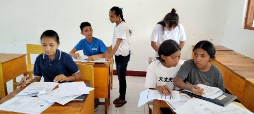 Hari Pertama Penerimaan Peserta Didik Baru SMAS St. Maria Iteng
